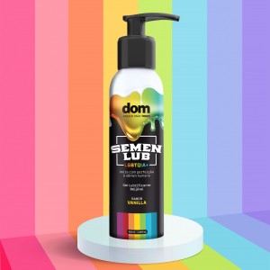Semen Lub LGBTQIA+ Sabor Vanilla Lubrificante Beijável Que Imita o Semen - CO618