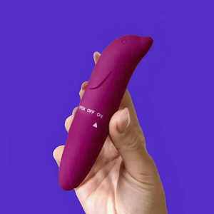 Vibrador Estimulador Golfinho Toque Aveludado - 06873