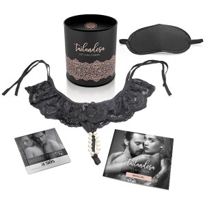 Kit Calcinha Tailandesa Preta - KA088P