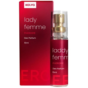 Pherome Femme Perfume Feminino com Estimulador de Feromônio 15ml Kalya - KAL039