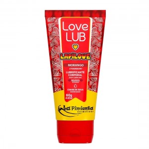 Lubrificante Beijável Love Lub Lapilove 60g Morango - ST108