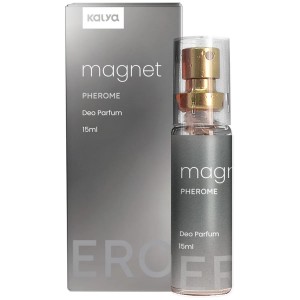 Magnet Pherome Perfume Masculino com Estimulador de Feromônio 15ml Kalya - KAL1032