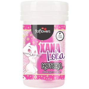 Hot Ball Bolinha Xana Loka Dupla 3g Hot Flowers - HC636