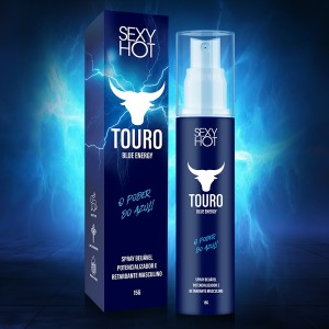 Touro Spray Beijável Retardante e Intensificador Masculino 15g - CO477