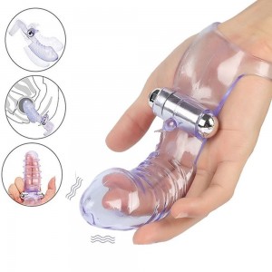 Capa Para Dedo com Vibrador Estimulador Vibe Toys - CA002