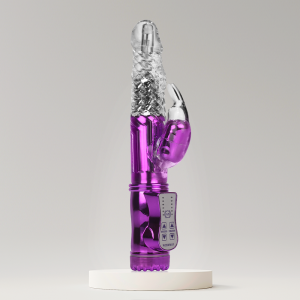 Jack Rabbit 2 Vibrador Multivelocidade, Estimulador do Ponto G, Rotativo e Recarregável Roxo - ME243